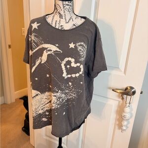 Magnolia Pearl Sky Dolphin Tee #2523 NWT